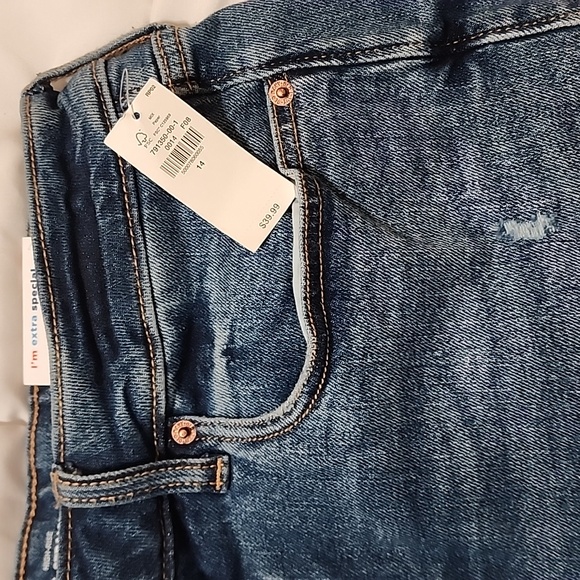 NWT Old Navy Shorts 14 Denim - Picture 2 of 4